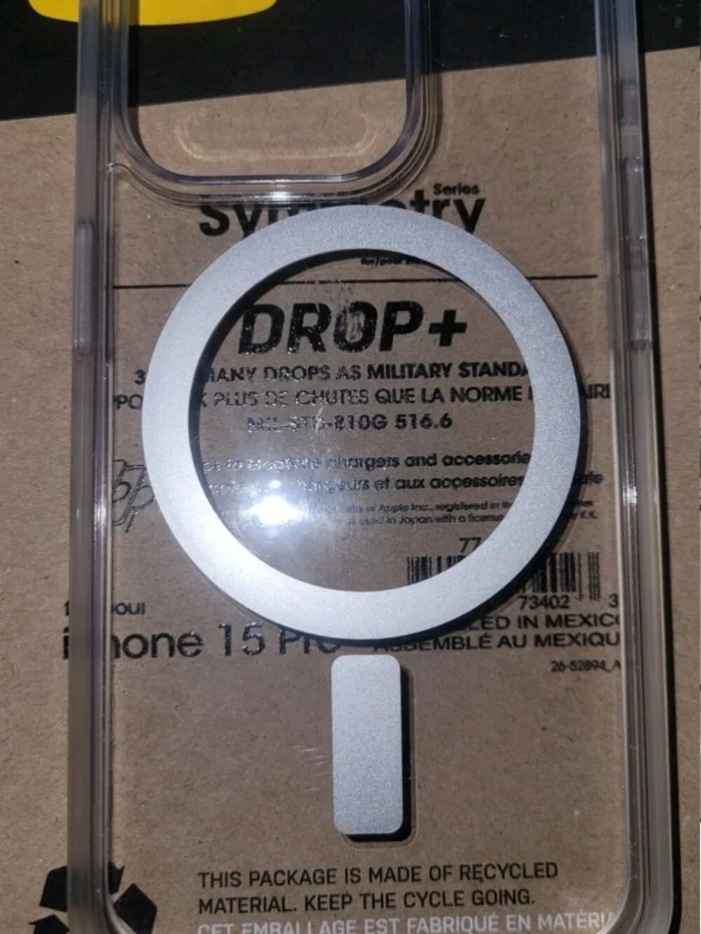 OtterBox Symmetry Clear MagSafe Case iPhone 15 Pro